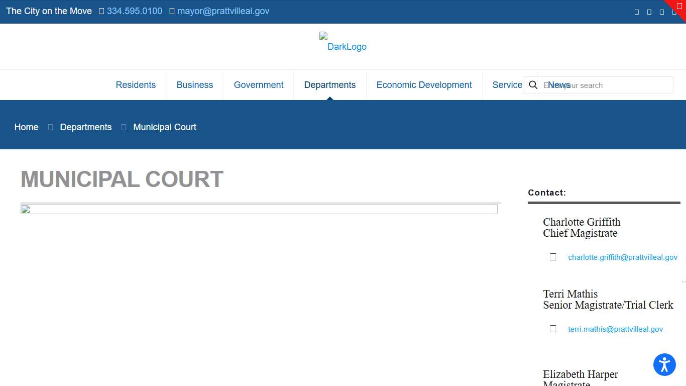 Municipal Court - City of Prattville